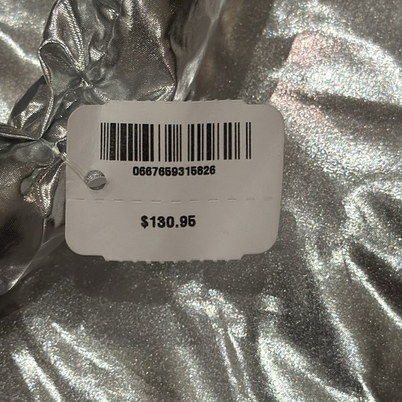 Bath & Body Works Silver Tote Bag new with tag - Picture 6 of 6